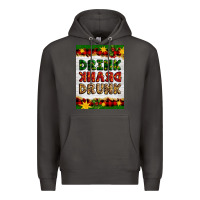 Smoke Christmas Drink Drank Drunk Premium Hoodie - Artiststas