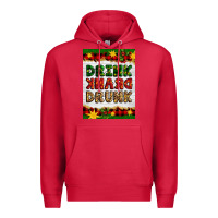 Cardinal Christmas Drink Drank Drunk Premium Hoodie - Artiststas