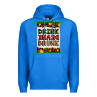 True Royal Christmas Drink Drank Drunk Premium Hoodie - Artiststas