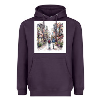 Plum Japan Street Heavyweight Hoodie - Unal Design