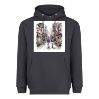 Smoke Japan Street Heavyweight Hoodie - Unal Design
