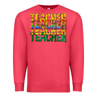 Cardinal teacher teacher teacher Premium Sweatshirt - texasbilliewilder