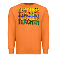 Carrot teacher teacher teacher Premium Sweatshirt - texasbilliewilder