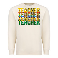 Sandshell teacher teacher teacher Premium Sweatshirt - texasbilliewilder