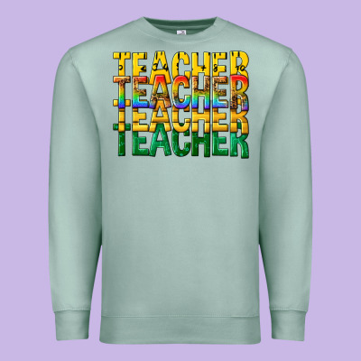 Premium Sweatshirt teacher teacher teacher
