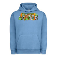 Pigment Pebble Blue soccer coffee cups Urban Hoodie - Jasminsmagicworld