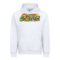 White soccer coffee cups Urban Hoodie - Jasminsmagicworld