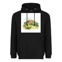 Black Italy Heavyweight Hoodie - Unal Design