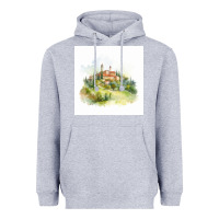 Heather Grey Italy Heavyweight Hoodie - Unal Design