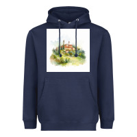 Navy Italy Heavyweight Hoodie - Unal Design