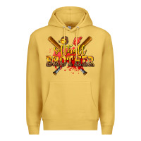 Antique Gold softball brother Premium Hoodie - AdoDesignShop