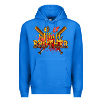 True Royal softball brother Premium Hoodie - AdoDesignShop