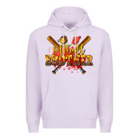 Lilac softball brother Premium Hoodie - AdoDesignShop