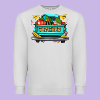 Premium Sweatshirt teacher truck