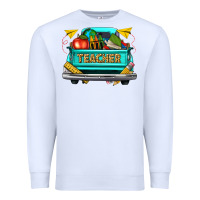 White teacher truck Premium Sweatshirt - texasbilliewilder