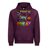 Mauve Wine trick rawr treat Urban Hoodie - BundleAndBundleShop