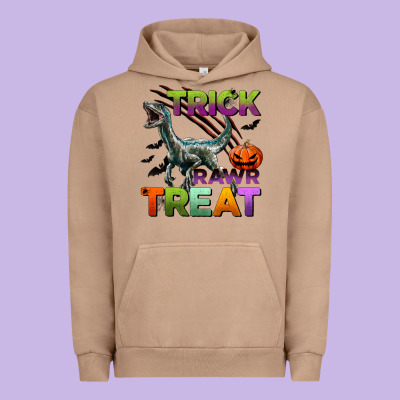 Trick Rawr Treat Urban Hoodie Designed By Bundleandbundleshop