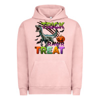 Pigment Salmon trick rawr treat Urban Hoodie - BundleAndBundleShop