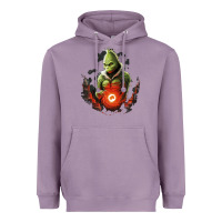 Lavender Grinch Heavyweight Hoodie - Unal Design