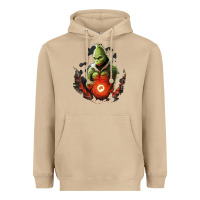 Mushroom Grinch Heavyweight Hoodie - Unal Design