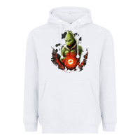 White Grinch Heavyweight Hoodie - Unal Design