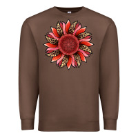 Chestnut valentine's day sunflower Premium Sweatshirt - RanaPortraitStore