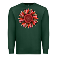 Sports Green valentine's day sunflower Premium Sweatshirt - RanaPortraitStore
