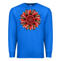 True Royal valentine's day sunflower Premium Sweatshirt - RanaPortraitStore
