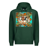 Sports Green cozy vibes tumbler Premium Hoodie - BundleAndBundleShop