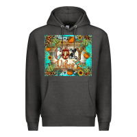 Charcoal Heather cozy vibes tumbler Premium Hoodie - BundleAndBundleShop