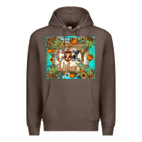 Coffee cozy vibes tumbler Premium Hoodie - BundleAndBundleShop