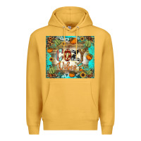 Mustard cozy vibes tumbler Premium Hoodie - BundleAndBundleShop