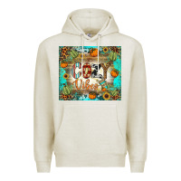 Oatmeal Heather cozy vibes tumbler Premium Hoodie - BundleAndBundleShop