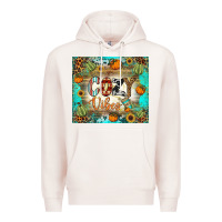 Pale Pink cozy vibes tumbler Premium Hoodie - BundleAndBundleShop