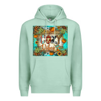Seafoam cozy vibes tumbler Premium Hoodie - BundleAndBundleShop