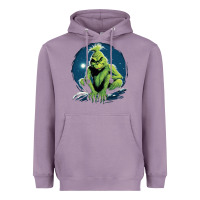 Lavender Grinch Heavyweight Hoodie - Unal Design