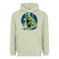 Matcha Grinch Heavyweight Hoodie - Unal Design