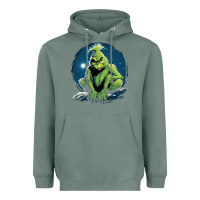 Sage Grinch Heavyweight Hoodie - Unal Design