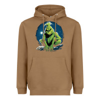Toasted Coconut Grinch Heavyweight Hoodie - Unal Design