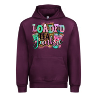 Mauve Wine loaded tea junkie Urban Hoodie - Jasminsmagicworld