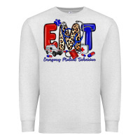 Oatmeal Heather emt emergency medical technician Premium Sweatshirt - Zillion Design Studio