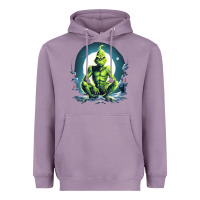 Lavender Grinch Heavyweight Hoodie - Unal Design