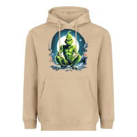 Mushroom Grinch Heavyweight Hoodie - Unal Design