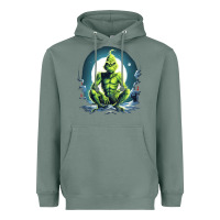 Sage Grinch Heavyweight Hoodie - Unal Design