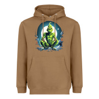 Toasted Coconut Grinch Heavyweight Hoodie - Unal Design