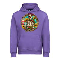 Tulip western skeleton coffee sunflowers Urban Hoodie - Artiststas
