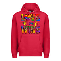 Cardinal love always wins Premium Hoodie - JahusDesignShop
