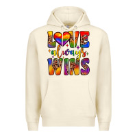 Sandshell love always wins Premium Hoodie - JahusDesignShop
