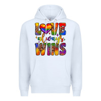 White love always wins Premium Hoodie - JahusDesignShop