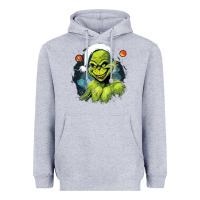 Heather Grey Grinch Heavyweight Hoodie - Unal Design